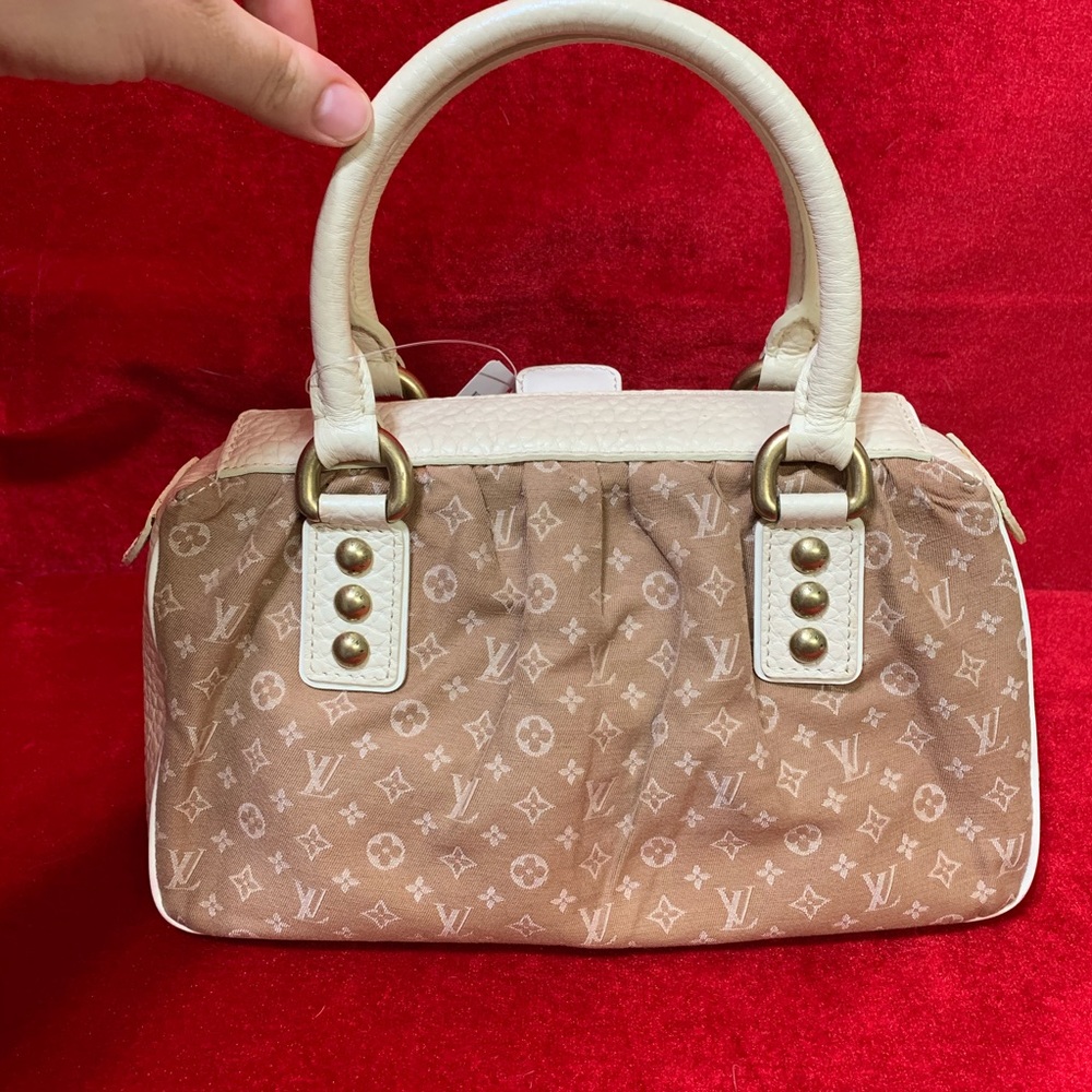 Louis Vuitton Trapeze Pm Camel Mini Lin Hobo Bag - Picture 3 of 15